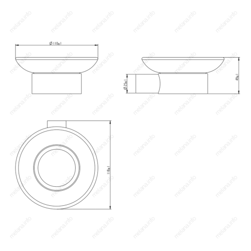 Стакан Melana 865010-1 - фото 2