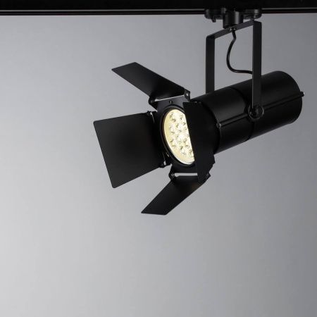 Трековый светильник Arte Lamp Track Lights (Трацк Лигхтс) A6312PL-1BK