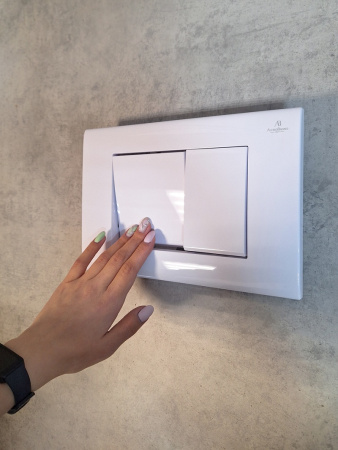 Клавиша смыва механическая AltroBagno Beni aggiuntivi AltroBagnoPFP001AQ цвет белый