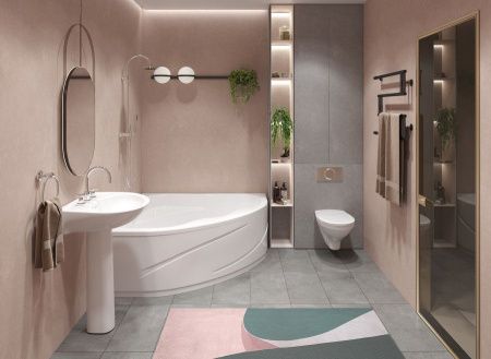 Унитаз подвесной Santek Бореаль 1WH301977 белый с сиденьем каскадный смыв