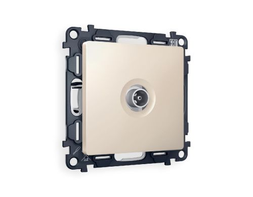 Комплект механизма TV розетки оконечной 50-870 MHz 1dB Ambrella Volt Alfa (Алфа) MA333010 - фото 5