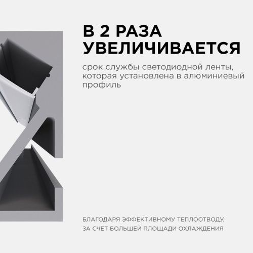 Профиль встраиваемый Apeyron 15189 - фото 3
