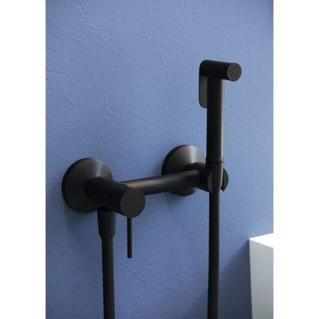 Гигиенический душ со смесителем RGW Shower Panels 581408215-04 черный