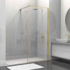 Душевая перегородка Vincea Walk in HS VSW-1HS100CLG 100х200 стекло прозрачное профиль золото