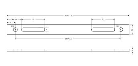 Комплект кронштейнов для крепления ног BelBagno BB04-EAGLE-SUP