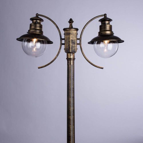 Садово-парковый светильник Arte Lamp AMSTERDAM (АМСТЕРДАМ) A1523PA-2BN - фото 2