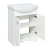 Тумба под раковину Runo АВИЛА 00000001045 60х30 напольная цвет белый
