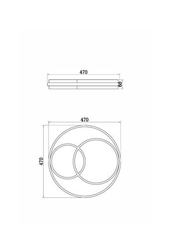 Светильник потолочный Freya Tucene FR10029CL-L70W - фото 3