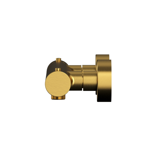 Смеситель для душа Whitecross Y brushed gold Y1246GLB настенный золото брашированное с термостатом - фото 2