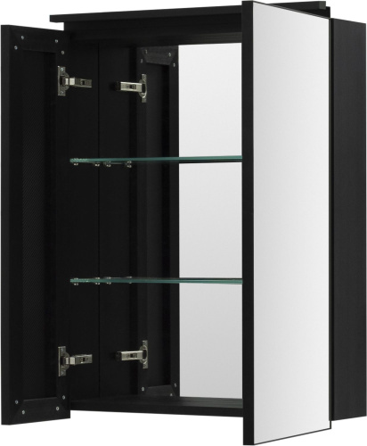 Зеркало-шкаф De Aqua Алюминиум 261757 60х14х77 подвесной - фото 4 Зеркало-шкаф De Aqua Алюминиум 261757 60х14х77 подвесной - фото 4