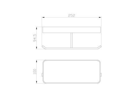 Бумагодержатель Wonzon & Woghand Lotte WW-8356-BG