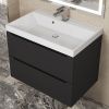 Тумба под раковину Uperwood Tanos 291020231 70х50 подвесная цвет черный