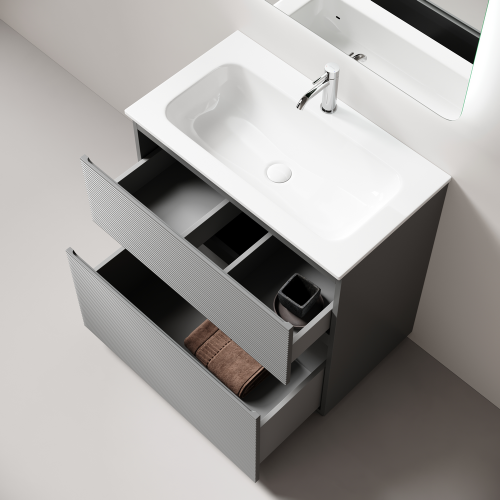 Тумба под раковину Sancos FOLK Floor FL80FES 79х45х85 - фото 3