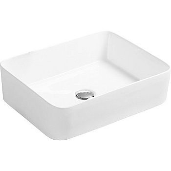 Раковина из санфаянса Jorno 48 см 0085176 накладная цвет белый