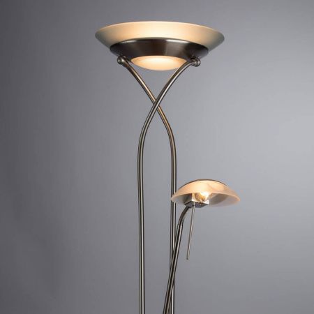 Торшер Arte Lamp Duetto (Дуетто) A4399PN-2SS