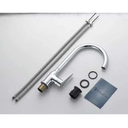 Смеситель для кухни Knotlor PULSE KN-51 на мойку хром