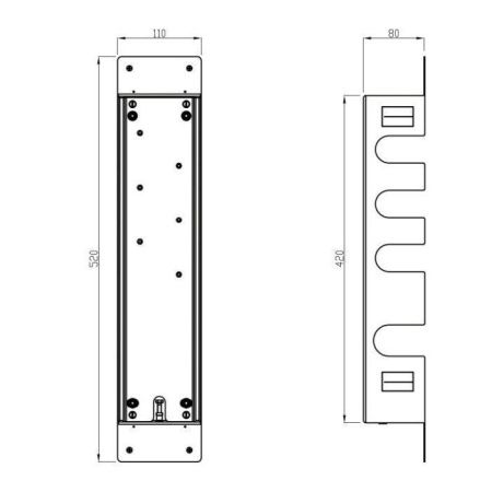 Набор для сборки термостатического смесителя на 3 выхода Carimali KIT00030