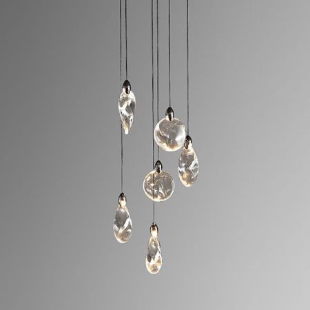 Светильник подвесной Delight Collection Colvin (Цолвин) MT9176-6H pearl black