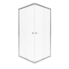 Душевой уголок Тритон Вента-Хром-Вельвет Щ0000067978 80х80 стекло матовое профиль хром без поддона