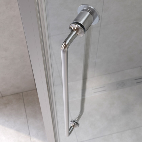 Душевой уголок Cezares RELAX 304 RELAX-304-P-1-100-C-CR 100х100 стекло прозрачное профиль хром глянцевый без поддона - фото 4