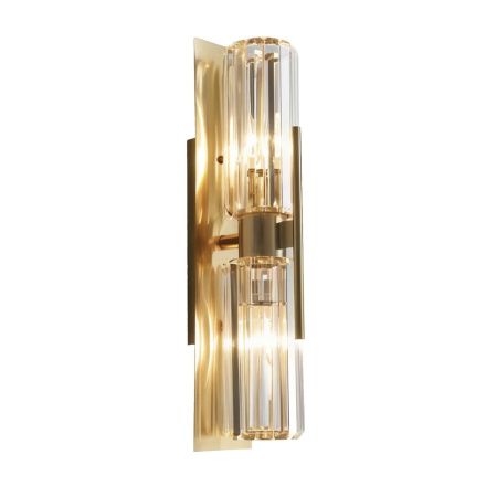 Светильник настенный Delight Collection Wall lamp (Валл ламп) 88183W/D500 gold/clear