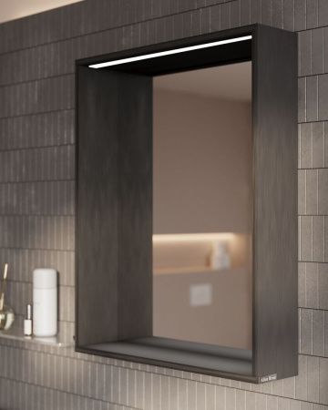 Зеркало с подсветкой Allen Brau Reality 1.32018.BB 80х80 подвесное