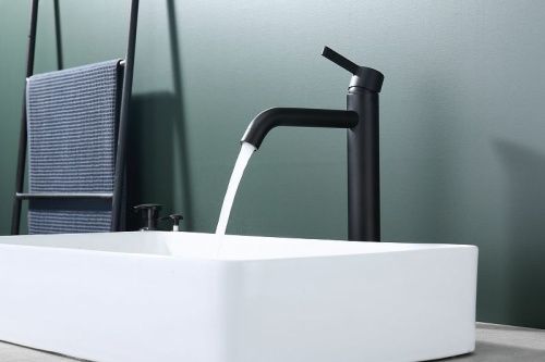 Смеситель для раковины Splenka S221 S221.15.06 на столешницу черный - фото 3