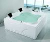 Ванна акриловая гидромассажная Gemy G9089 O L 185х185 пристенная квадратная с каркасом