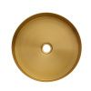 Раковина из нержавеющей стали AltroBagno Costoso AltroBagnoCostoso001005OrSp 40х40 накладная цвет золото