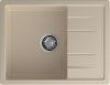 Кухонная мойка Granfest Quadro Q-650L кашемир 65х50 цвет бежевый поверхность матовая