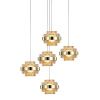 Светильник подвесной Delight Collection Indiana (Индиана) MD22030002-5A gold/champagne