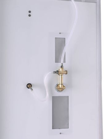 Душевая кабина AvaCan D D2080 80х80 четверть круга с крышей ориентация универсальная