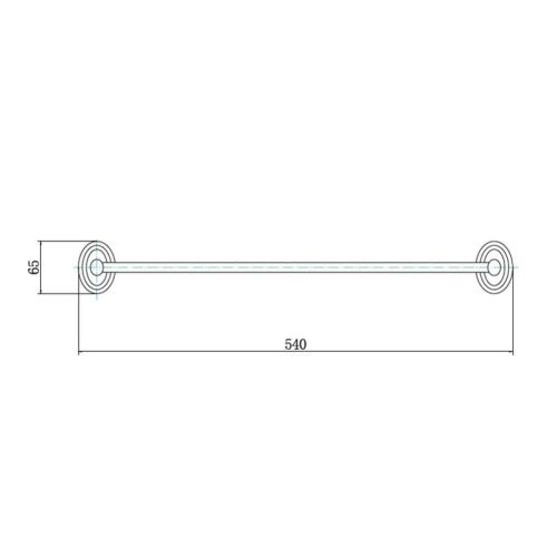 Полотенцедержатель Fashun A1501-1 - фото 3