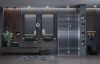 Душевой уголок Ambassador Diamond 12011105R 90х90 стекло прозрачное профиль хром без поддона