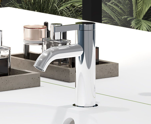 Смеситель AQG Urban Flow 01URF100CR на раковину хром - фото 3