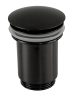 Донный клапан Remer 904CC114CFP черный