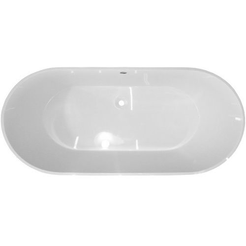 Ванна из литьевго мрамора Taliente Nemi NE18078 180х79 отдельностоящая овальная без каркаса - фото 2