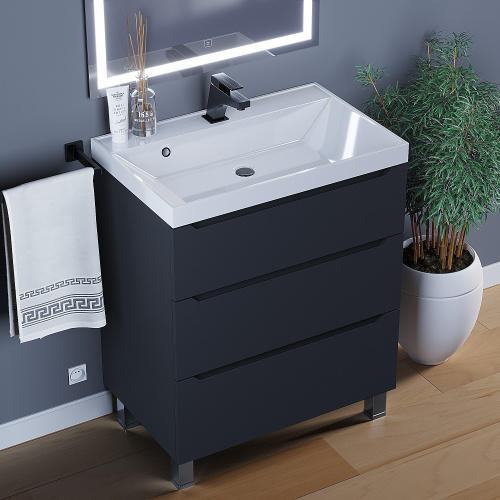 Тумба под раковину Uperwood Tanos 291020333 70х45х77 напольная - фото 5