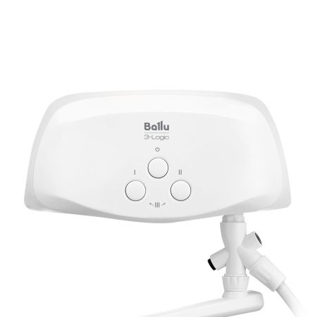 Водонагреватель электрический проточный 4 кВт Ballu 3-Logic TS (3,5 kW)