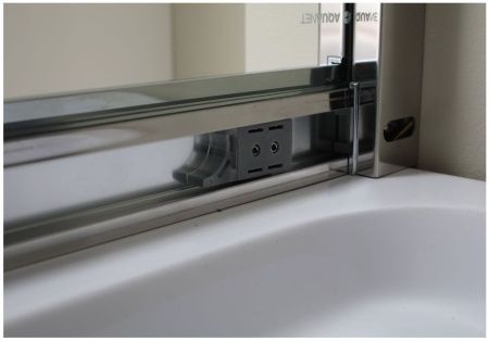 Душевой уголок Aquanet Delta NPE2142 100х100 стекло прозрачное профиль хром без поддона