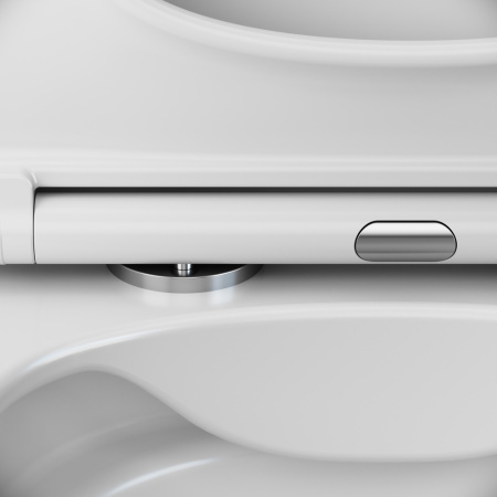 Унитаз подвесной Am.Pm Spirit V2.0 C701701SC белый с сиденьем микролифт безободковый каскадный смыв