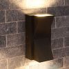 Уличный настенный светильник Arte Lamp Gunter (Гунтер) A6306AL-2BK