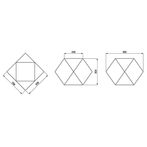 Керамический полигедрон Laufen Home Collection 8.7777.1.000.000.1 - фото 2