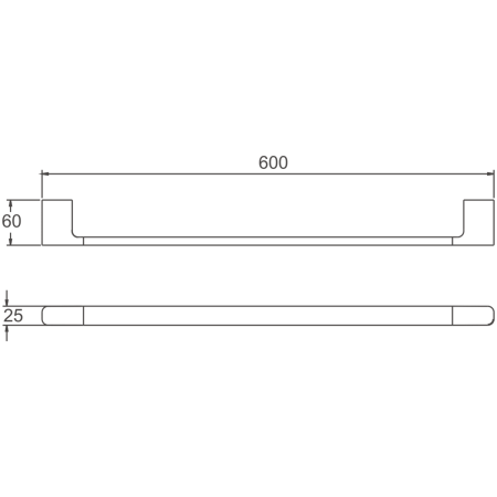 Полотенцедержатель BELZ B90701