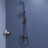Душевая стойка RGW Shower Panels 59140124-04 настенная цвет черный