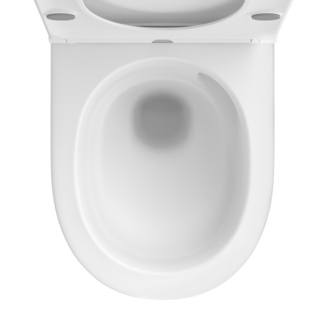 Унитаз подвесной Wellsee Croquis 182612001 белый матовый с сиденьем микролифт безободковый смыв торнадо