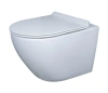 Унитаз подвесной Gid Convexo 61107Y белый с сиденьем микролифт безободковый смыв торнадо