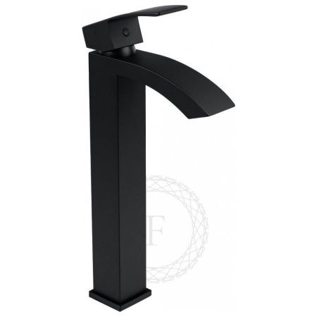 Смеситель для раковины Filarete Waterfall FL6010BL на столешницу черный