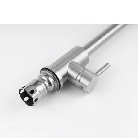 Смеситель для кухни Knotlor STREAMLINE SS-01 на мойку нержавеющая сталь