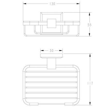 Мыльница Fashun A2602-1-17